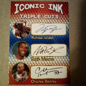 Michael Jordan Magic Johnson Charles Barkley facs